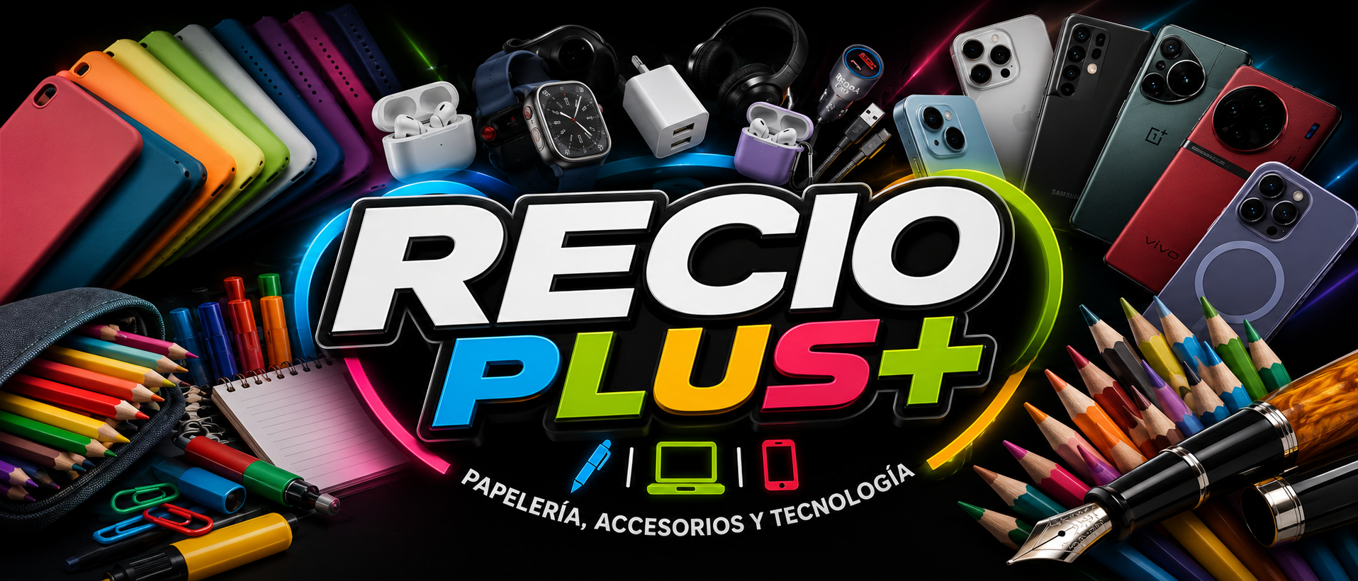 Recio Plus papeleria, accesorios y tecnologia