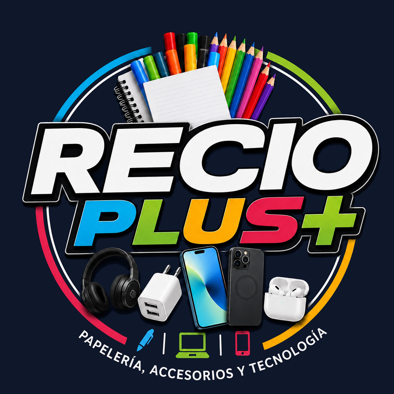 Logotipo Recio Plus